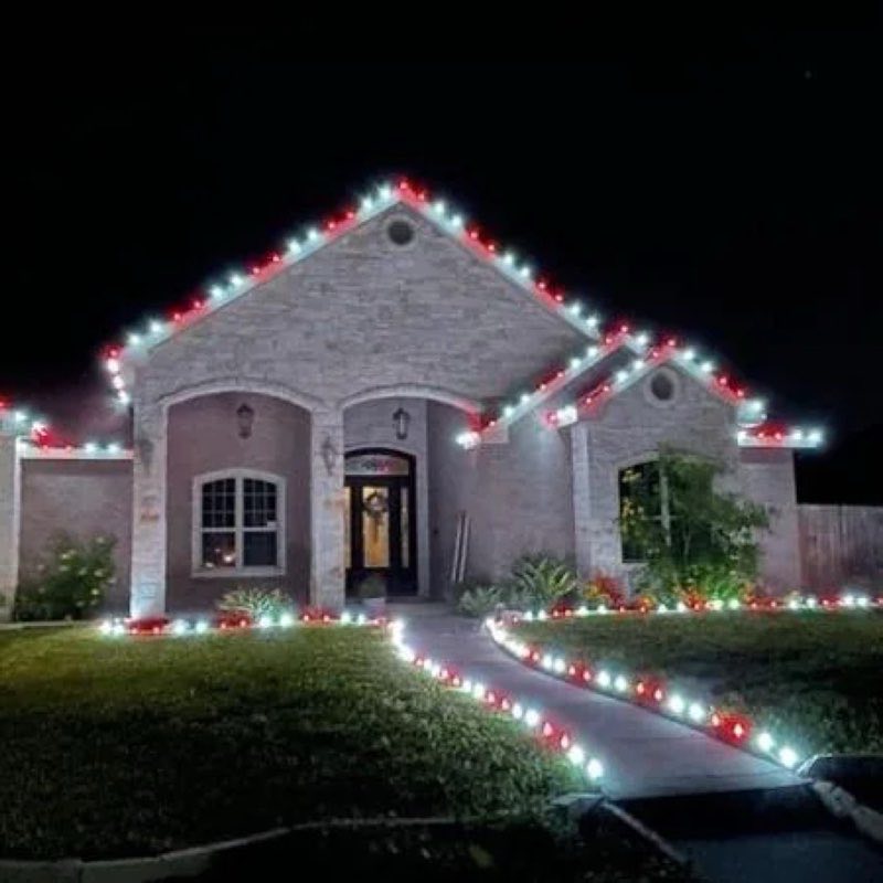 Christmas lights The Colony